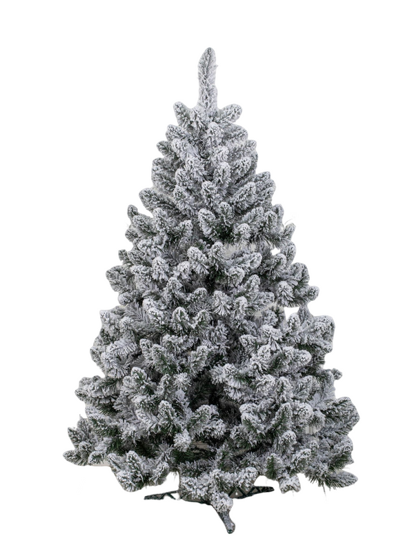 Ель искусственная ТПК Новая елка Кавказская люкс 1989180 180 см заснеженная