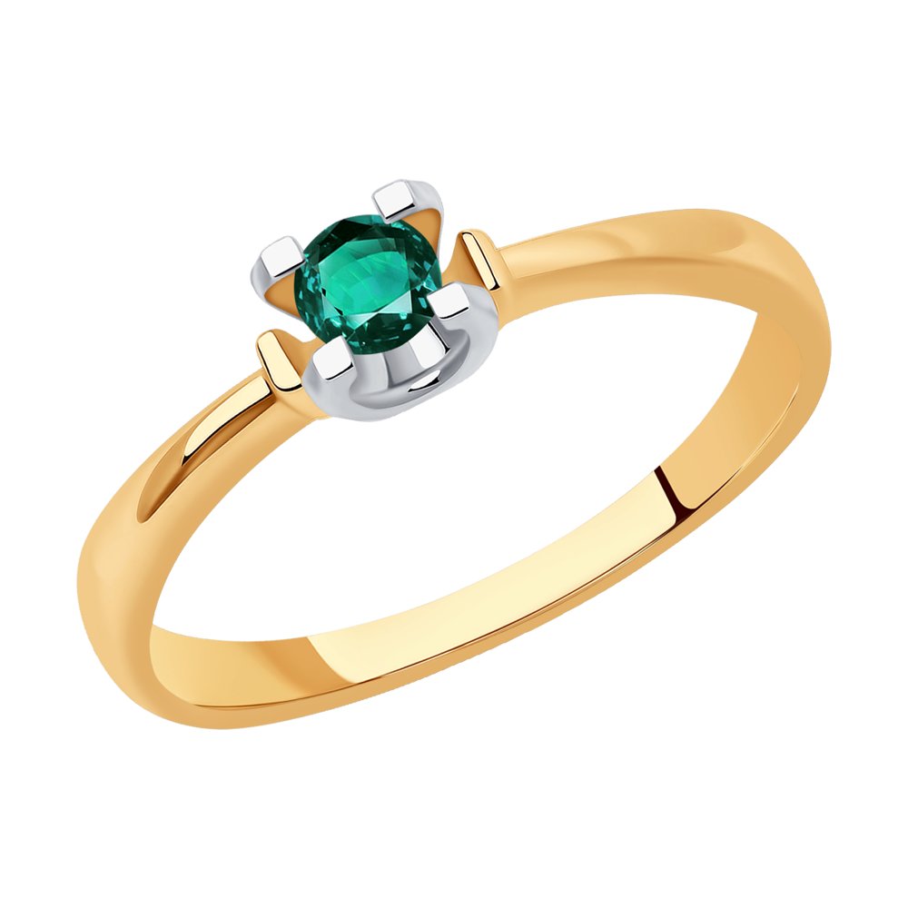 

Кольцо из золота р. , SOKOLOV Diamonds 3010612, изумруд, 3010612