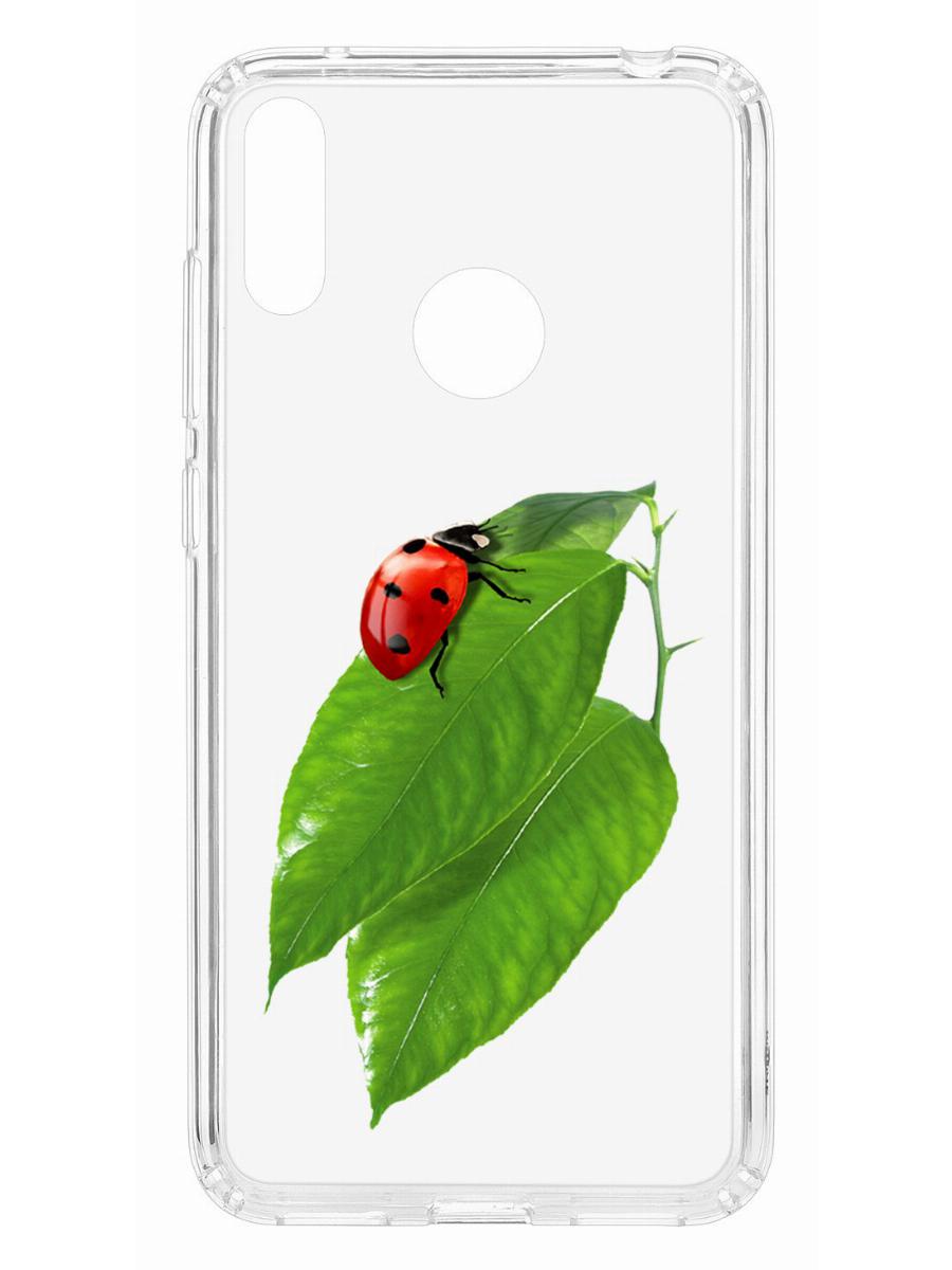 фото Чехол для huawei y7 2019 kruche print ladybug кruче