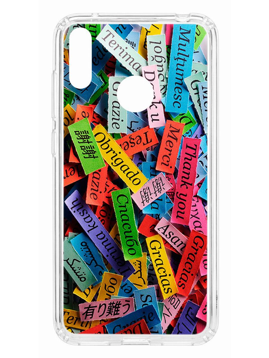 

Чехол для Huawei Y7 2019 Kruche Print Thank you