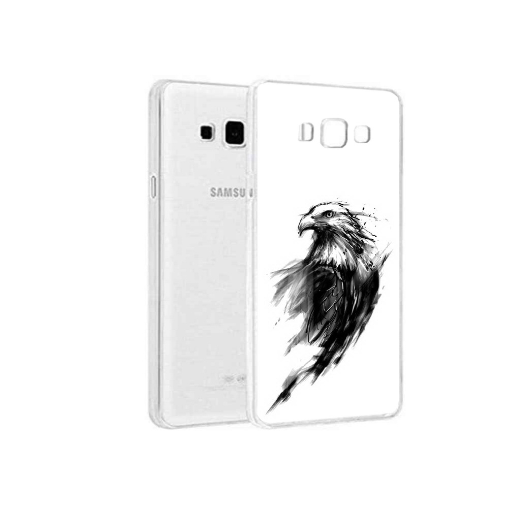 Чехол MyPads Tocco для Samsung Galaxy A3 (2015) чб птица