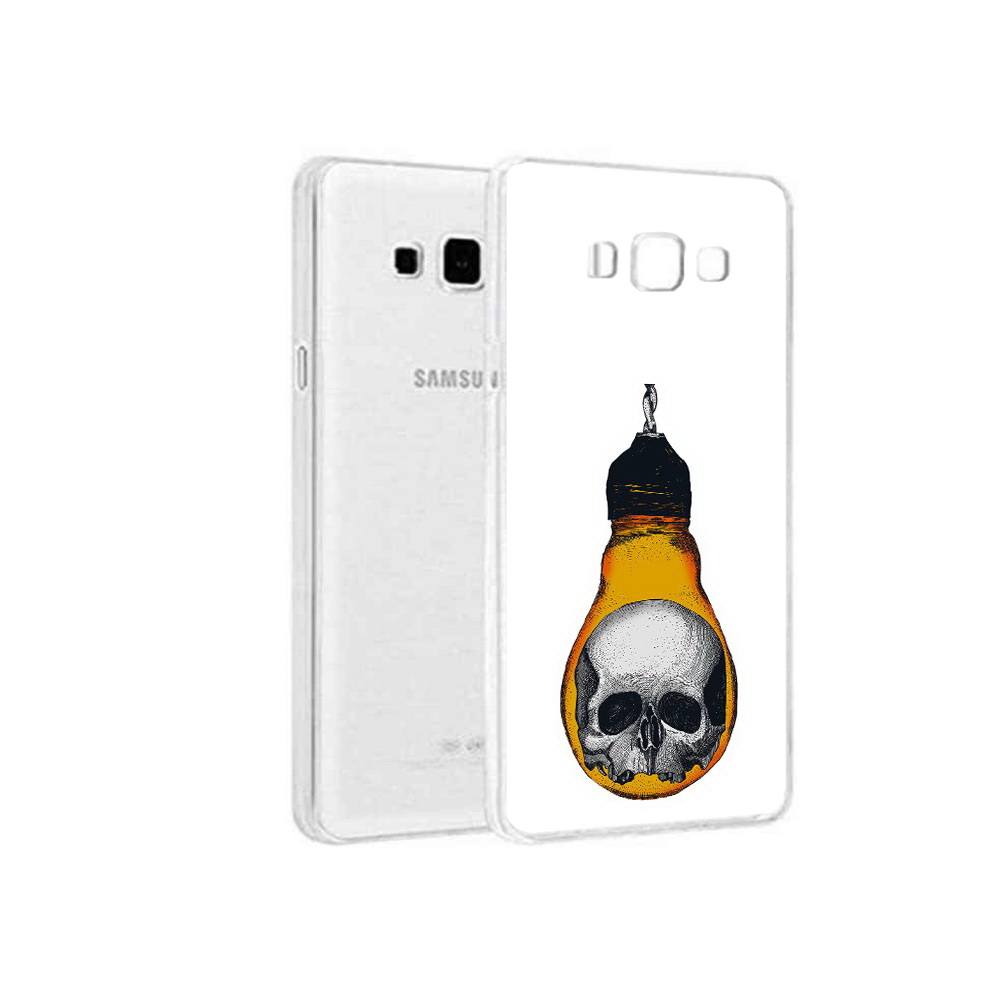Чехол MyPads Tocco для Samsung Galaxy A3 (2015) череп в лампочке