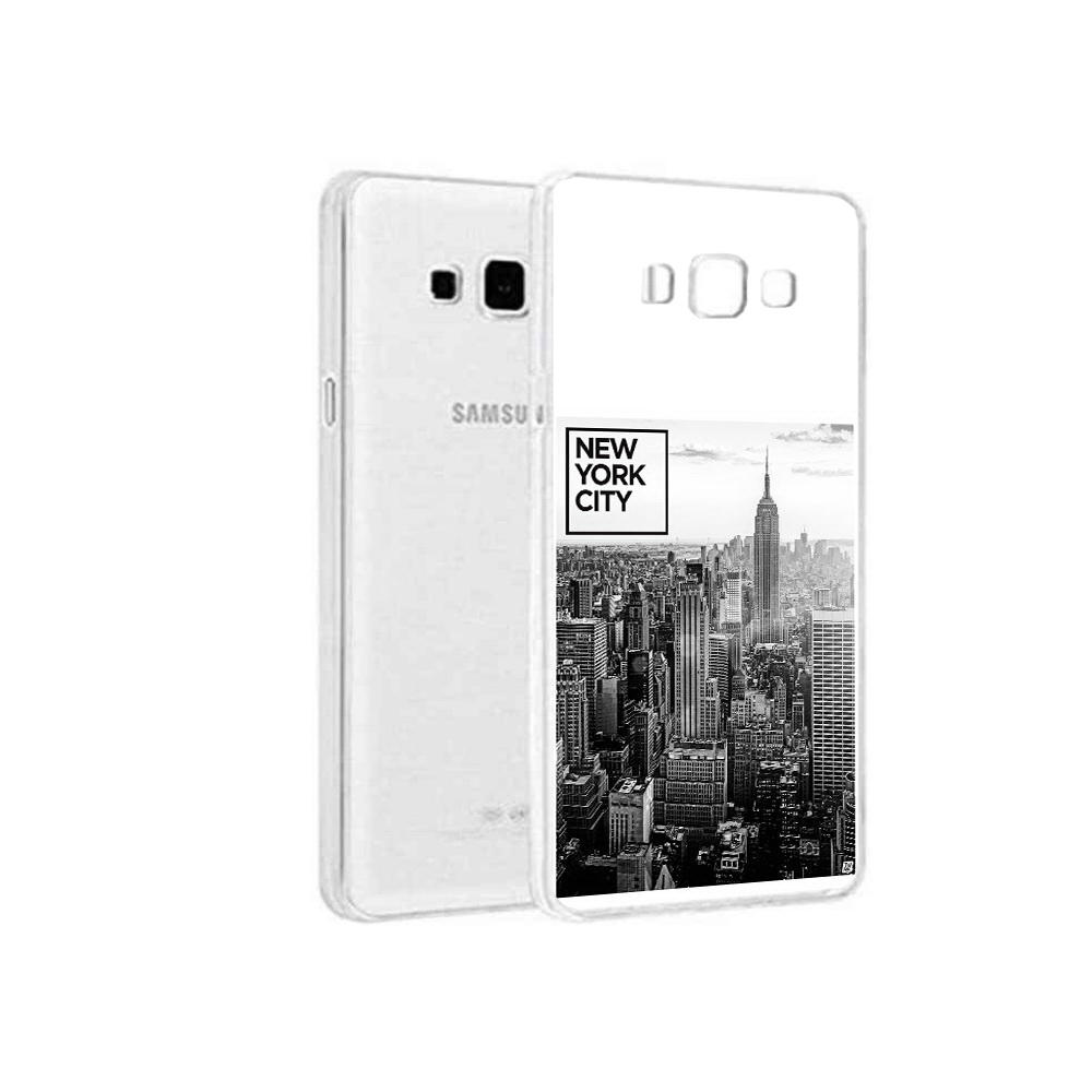 

Чехол MyPads Tocco для Samsung Galaxy A3 (2015) черно белый ньюерк, Прозрачный, Tocco