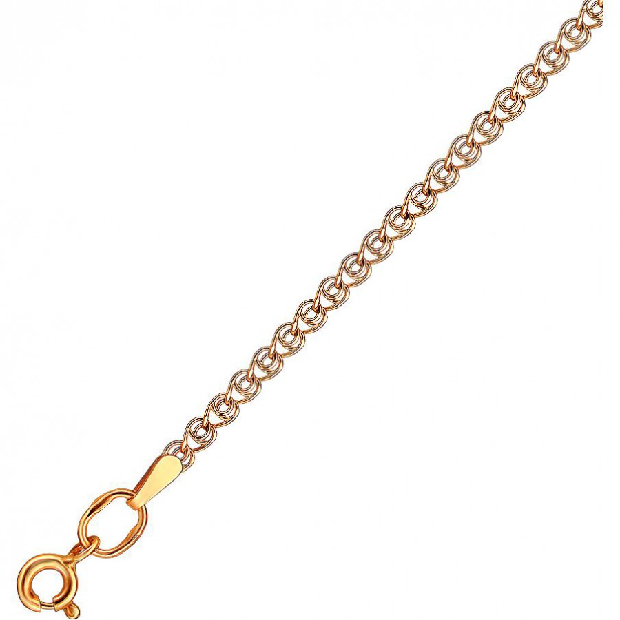 

Золотая цепочка 585 пробы ZOLOTO.GOLD ширина - 2,6 мм, размер - 55, Z8040270П-55, Z8040270П