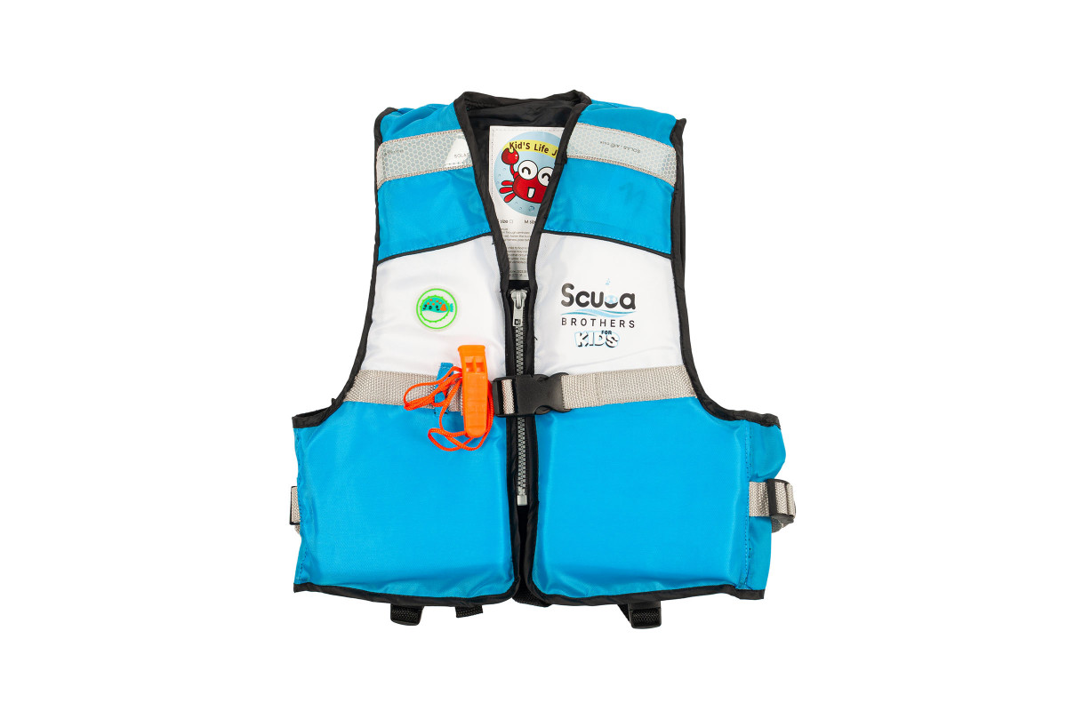 

Спасательный (страховочный) жилет Scuba brothers Крабик S INT, синий, Крабик