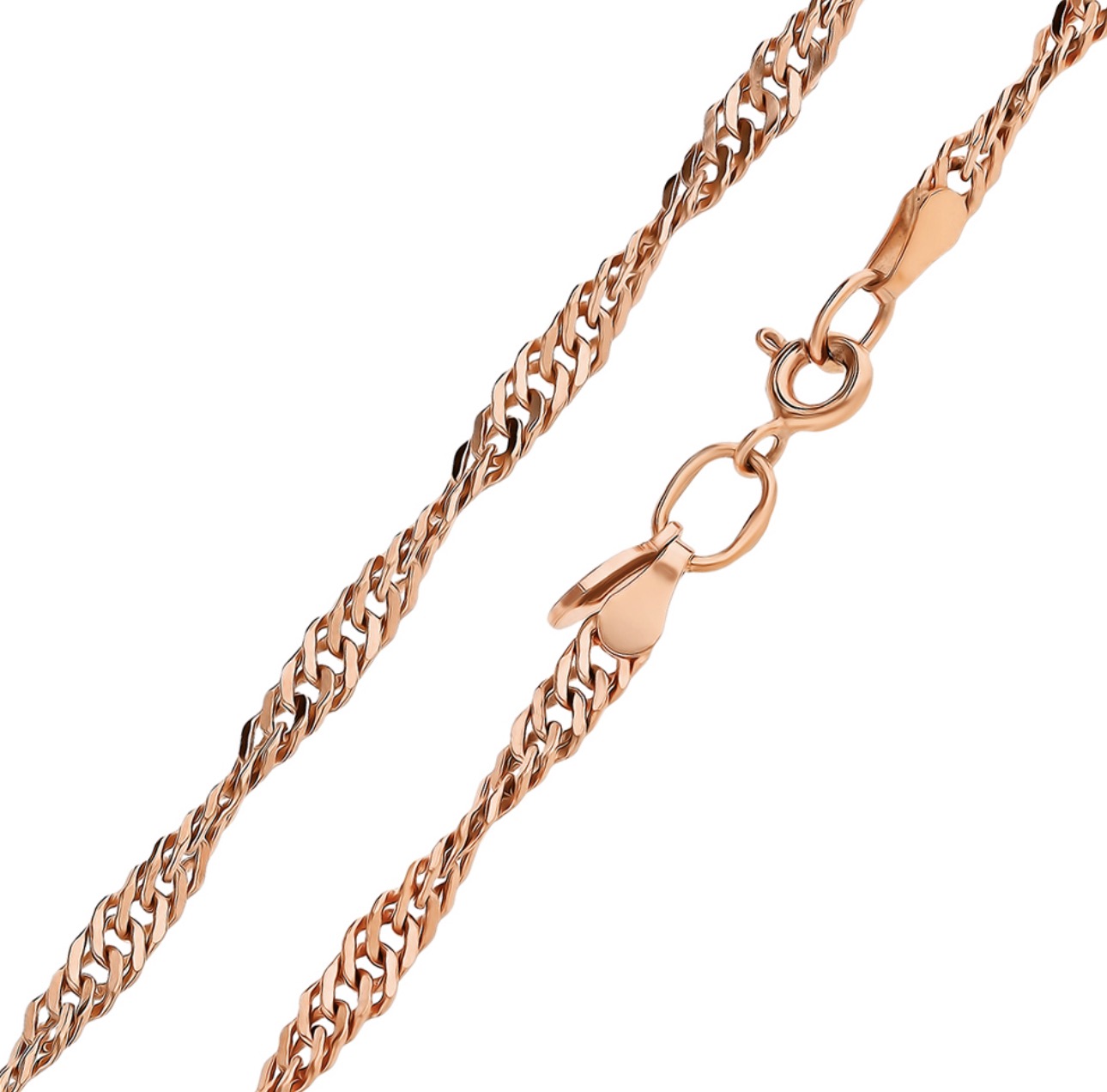 

Золотая цепочка 585 пробы ZOLOTO.GOLD ширина - 2,8 мм, размер - 45, Z8050051П-45, Z8050051П