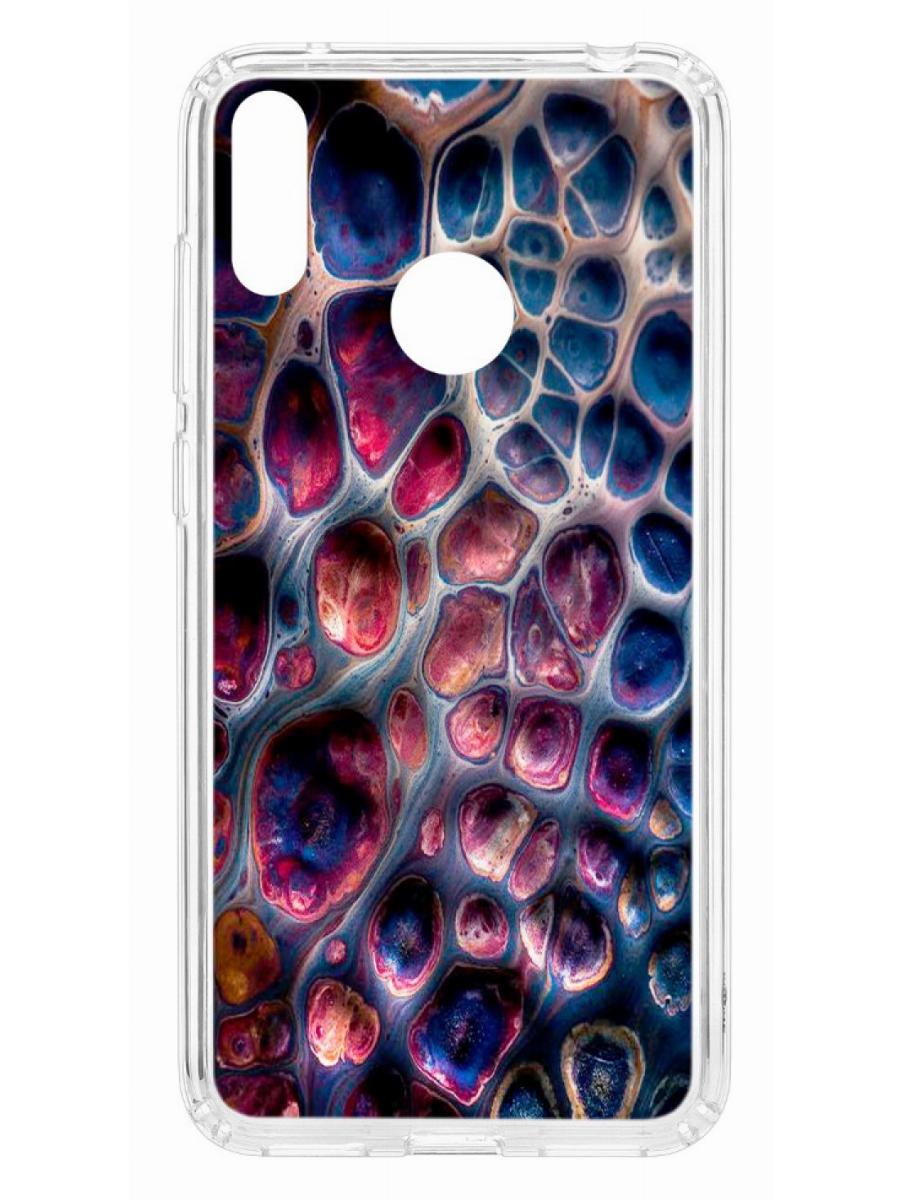 фото Чехол для huawei y7 2019 kruche print сплав кruче