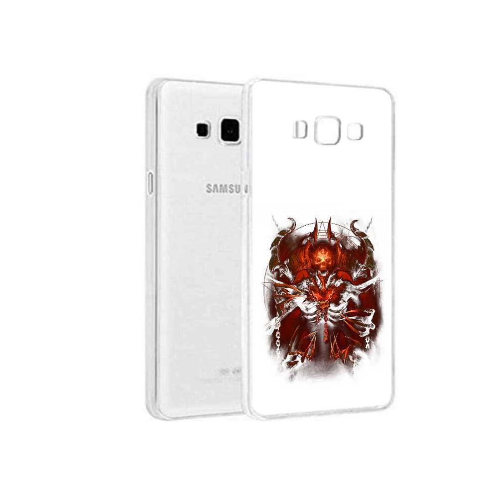 

Чехол MyPads Tocco для Samsung Galaxy A3 (2015) яркий демон, Прозрачный, Tocco