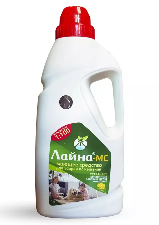 

Концентрированное моющее средство Лайна МС мимоза, концентрат, 1 л