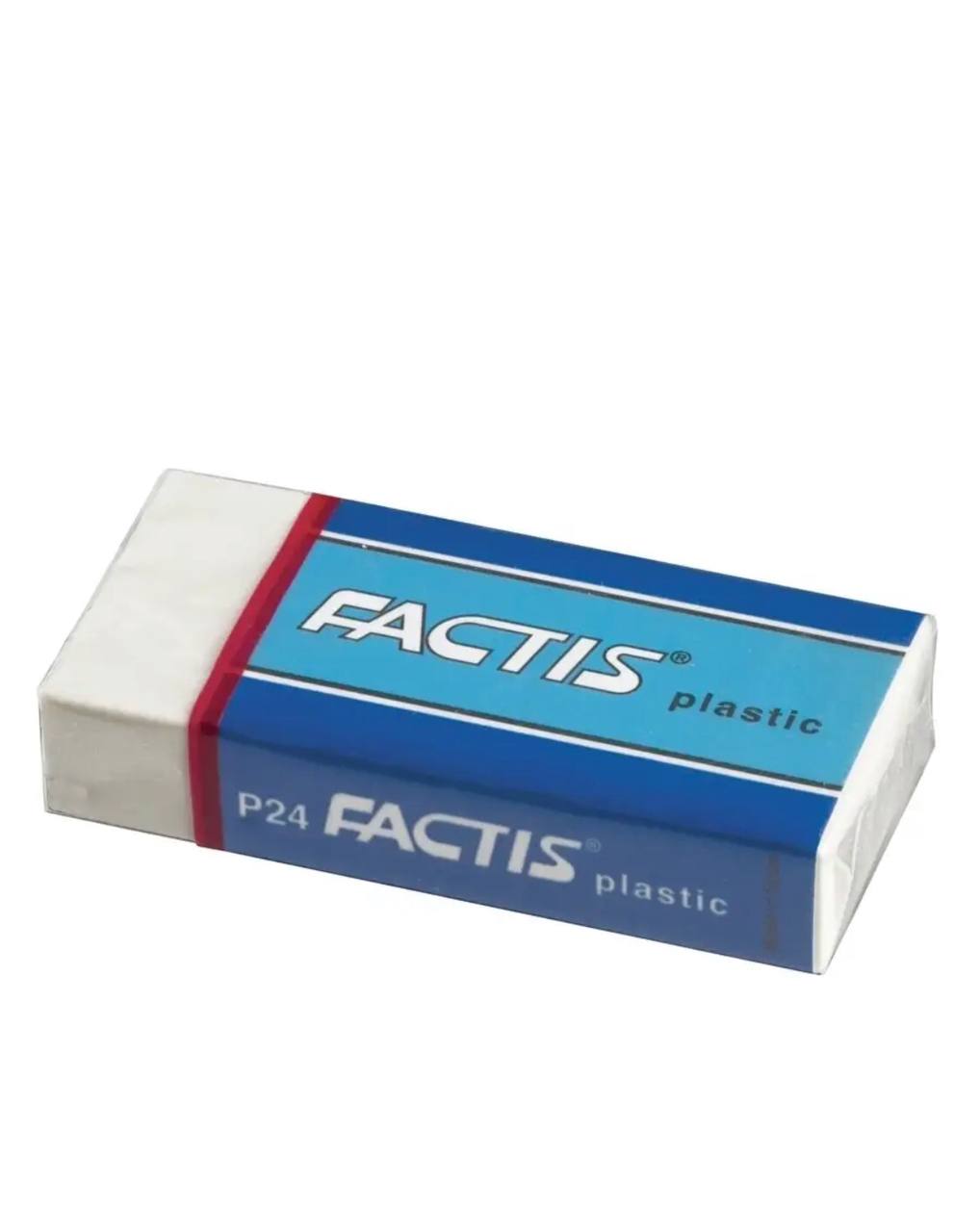 Ластик канцелярский Factis, ПВХ, 1 шт, 2x3x7 см