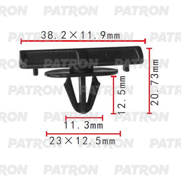 

Клипса Автомобильная PATRON P372025