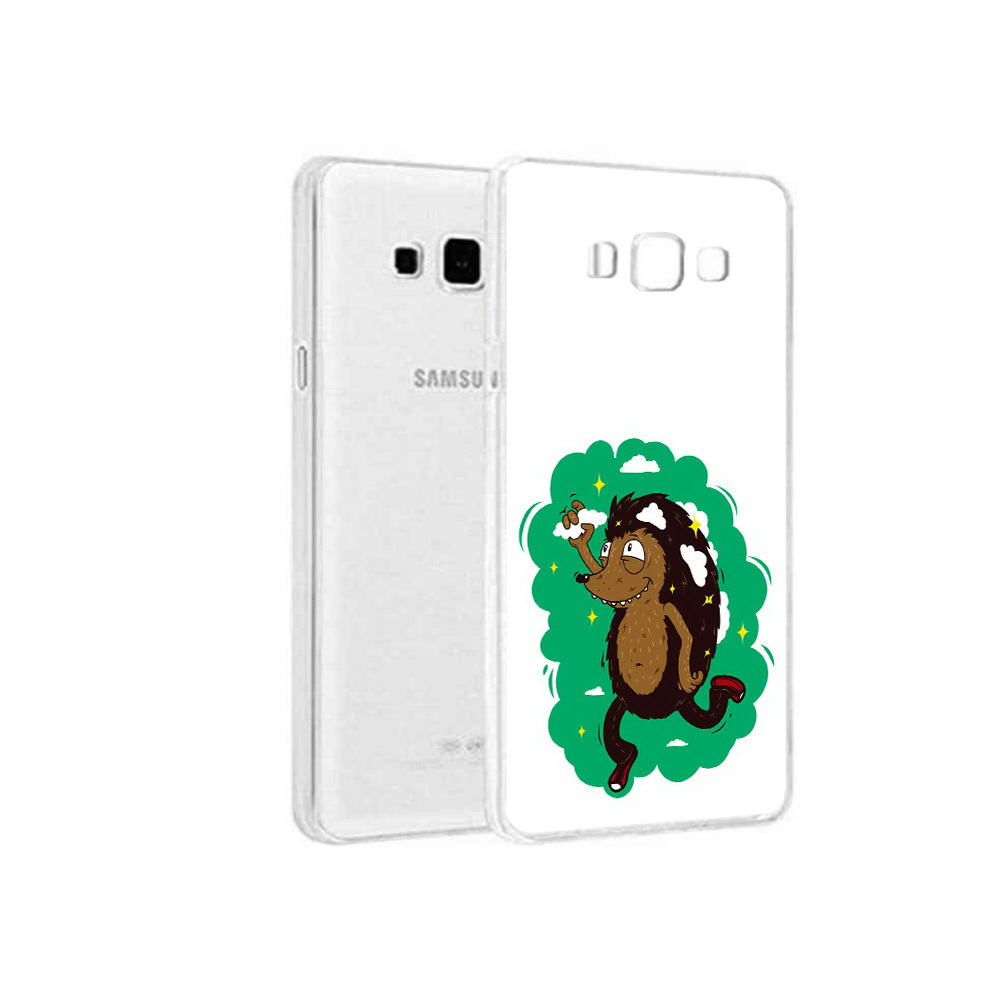 

Чехол MyPads Tocco для Samsung Galaxy A3 (2015) Ежик в облаках, Прозрачный, Tocco