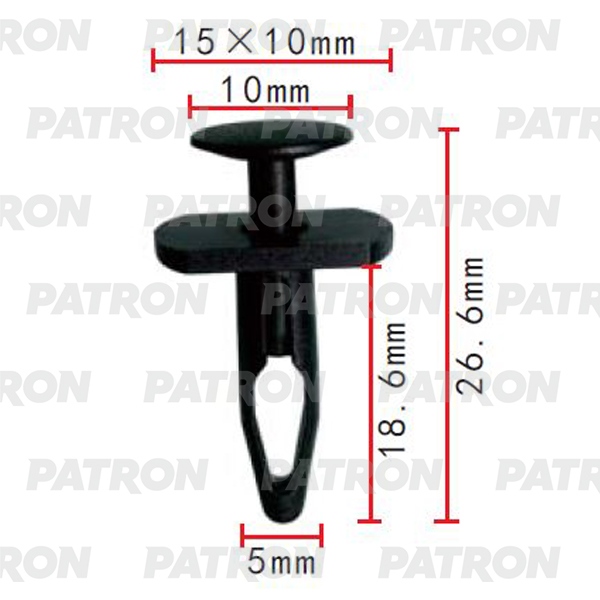 

Клипса Автомобильная PATRON P372104