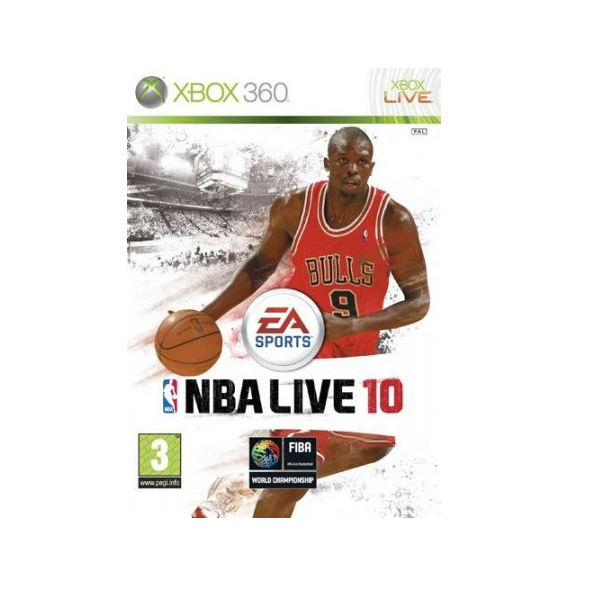 Игра NBA Live 10 (Xbox 360, полностью на иностранном языке)