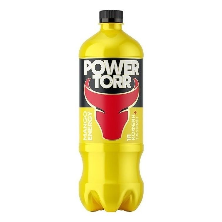 Энергетический напиток Power Torr Ultra mango Energy газированный 1 л