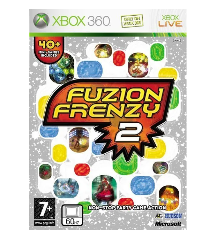 Игра Fuzion Frenzy 2 Xbox 360 полностью на английском языке 1990₽