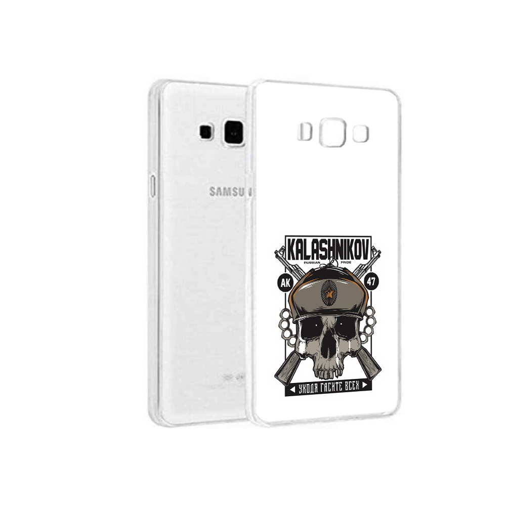 

Чехол MyPads Tocco для Samsung Galaxy A3 (2015) Калашников, Прозрачный, Tocco