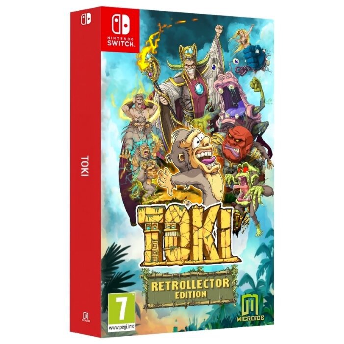 

Игра Toki Retrocollector Edition Nintendo Switch (русская версия), Toki Retrocollector