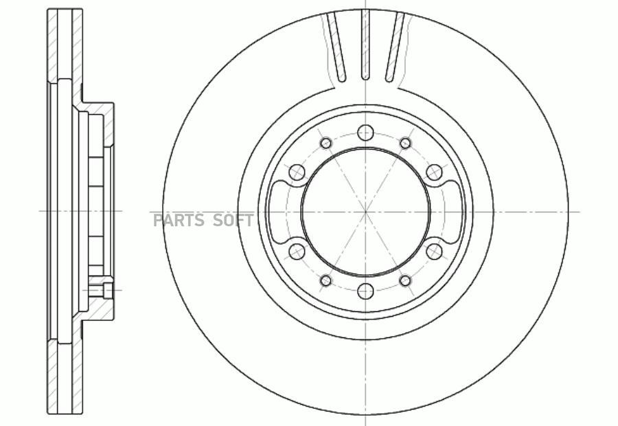 

Диск Тормозной 1Шт GBRAKE GR02331