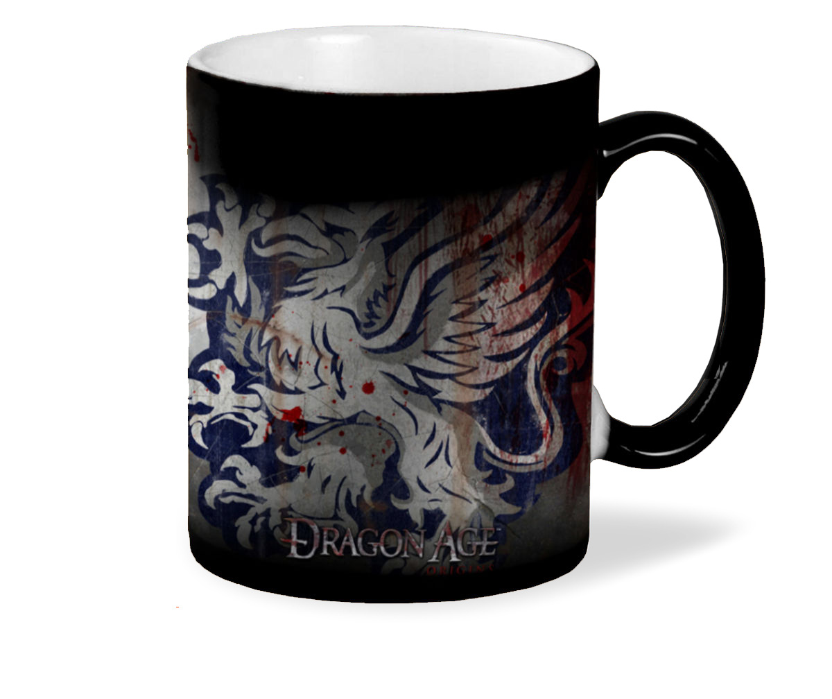 

Кружка CoolPodarok Dragon Age GreyWarden crest Драгон Эйдж