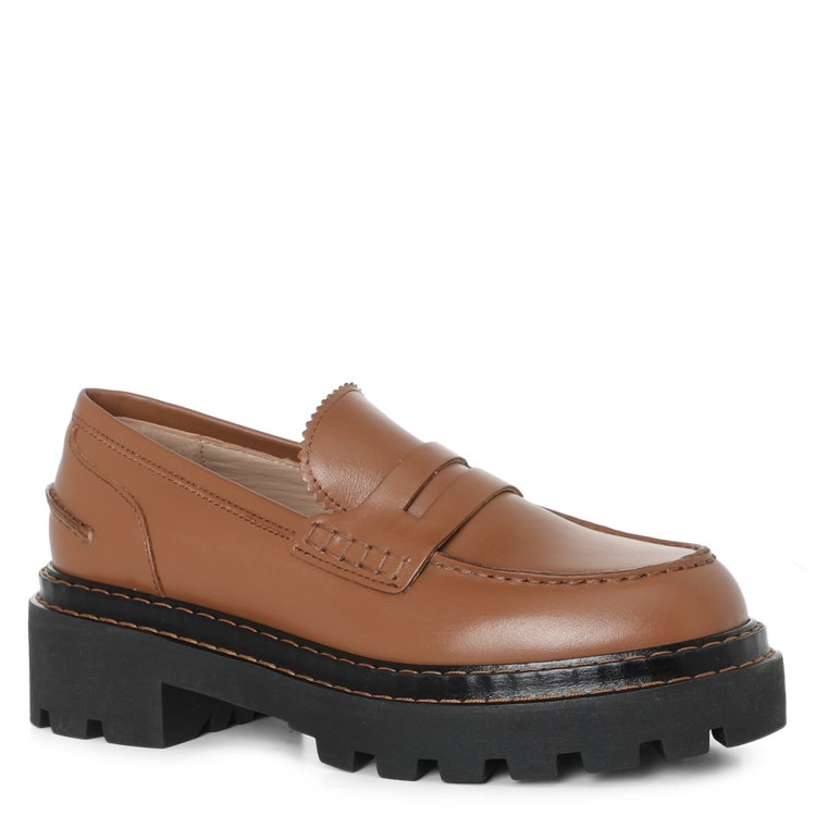 

Лоферы женские Tendance BORIS01 коричневые 41 EU, BORIS01