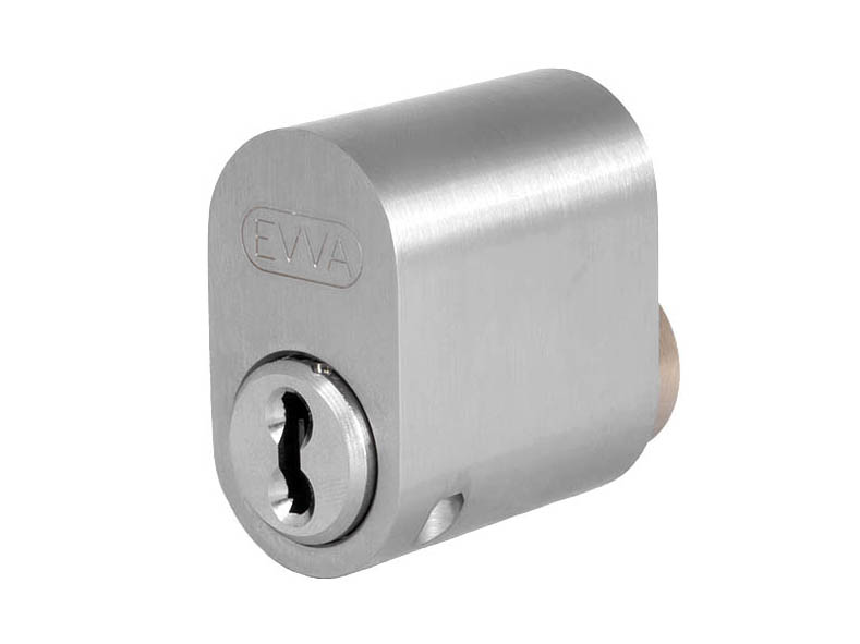

Скандинавский цилиндр EVVA 3KS SKA ключ-вертушка (5 ключей), Серый