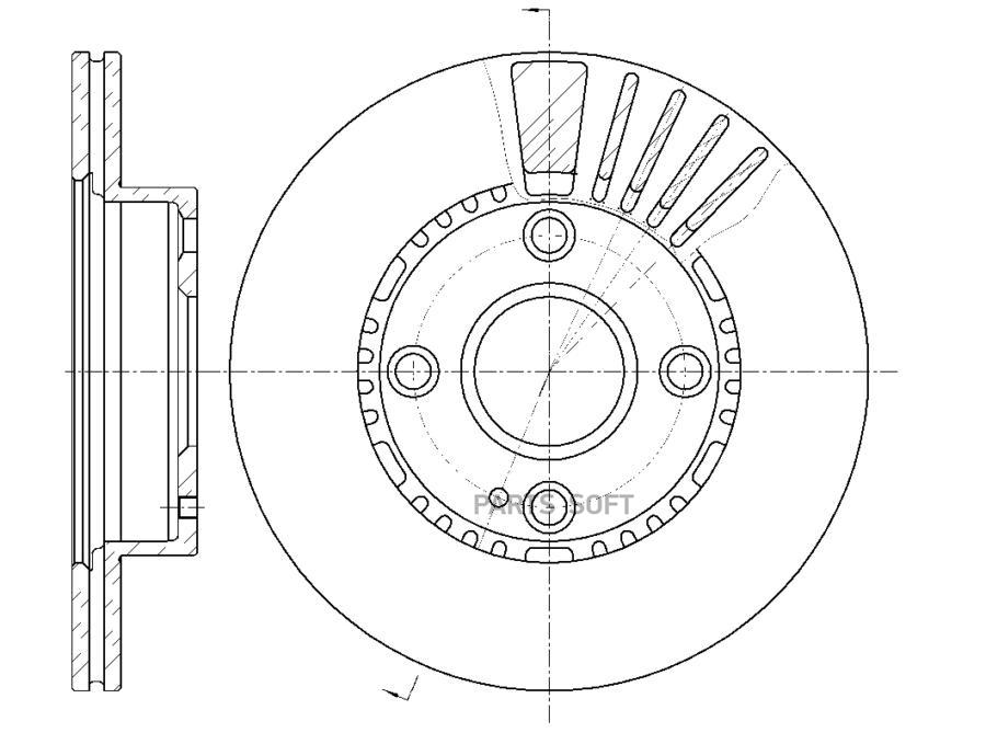 Диск Тормозной 1Шт GBRAKE GR20402