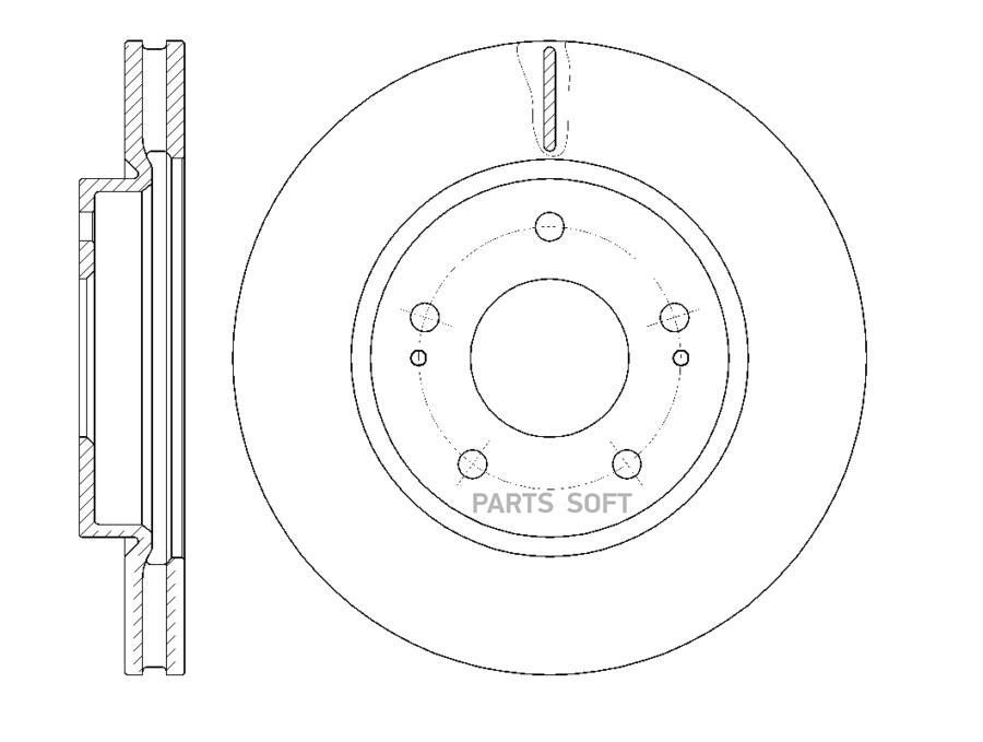 

Диск Тормозной 1Шт GBRAKE GR20411