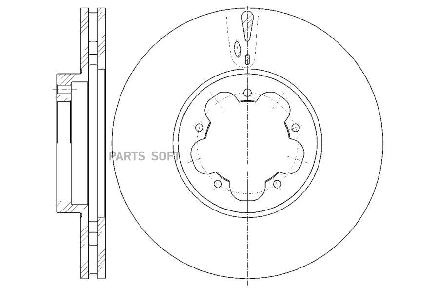 

Диск Тормозной 1Шт GBRAKE GR20547