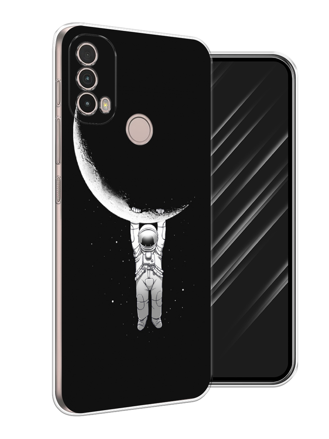 

Чехол Awog на Nokia C100 "Космонавт", Белый;черный, 125350-4