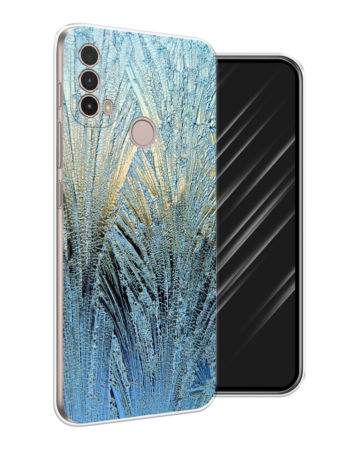

Чехол Awog на Nokia C100 "Лёд", Голубой, 125350-4