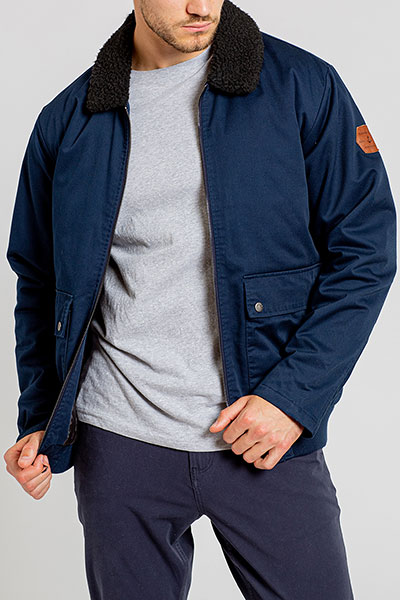 

Куртка мужская Quicksilver EQYJK03607 синяя L INT, EQYJK03607