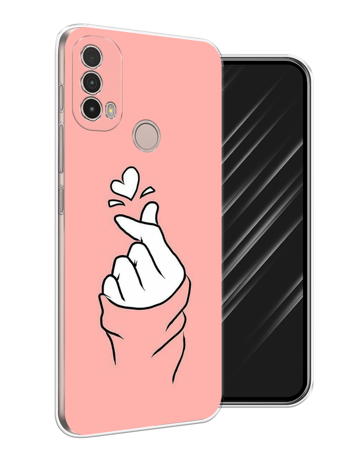 

Чехол Awog на Nokia C100 "Любовь-щелк", Оранжевый, 125350-7