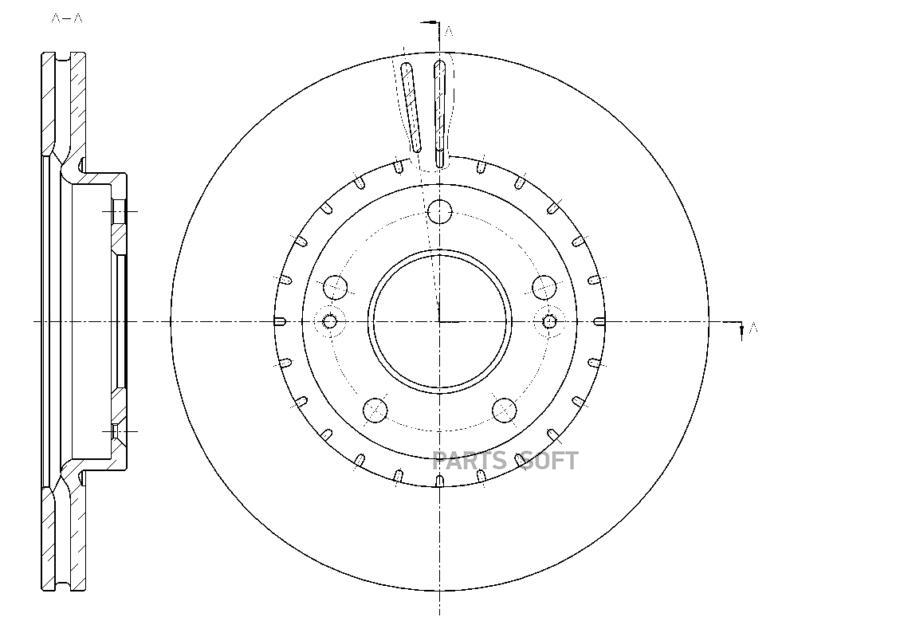 

Диск Тормозной 1Шт GBRAKE GR21300