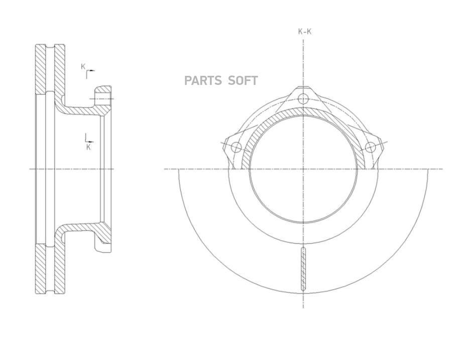 

Диск Тормозной 1Шт GBRAKE GR30289