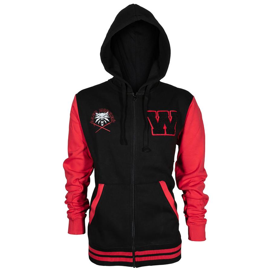 фото Худи the witcher 3 wolf school pride (s) black/red the witcher