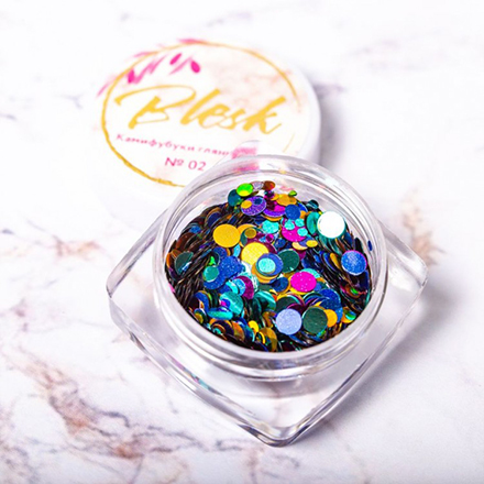 

Набор, Blesk, Дизайн для ногтей «Камифубуки глянцевые» №02, 4 шт.