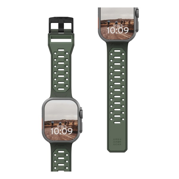 Ремешок силиконовый UAG Civilian Strap 2022 для Apple Watch 42/44/45/49 мм (Olive Drab)