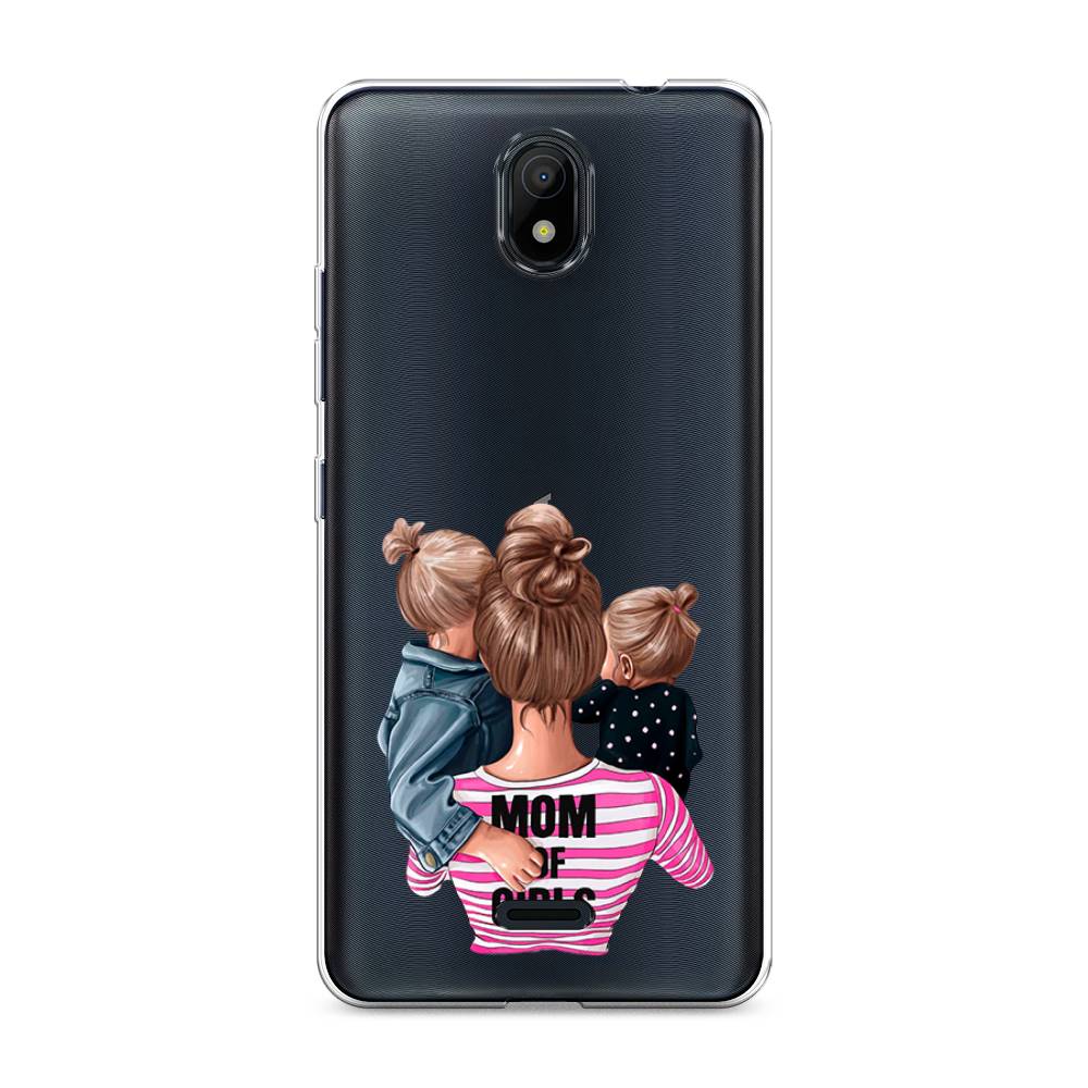 

Чехол Awog на Nokia C100 "Mom of Girls", Разноцветный, 125350-6