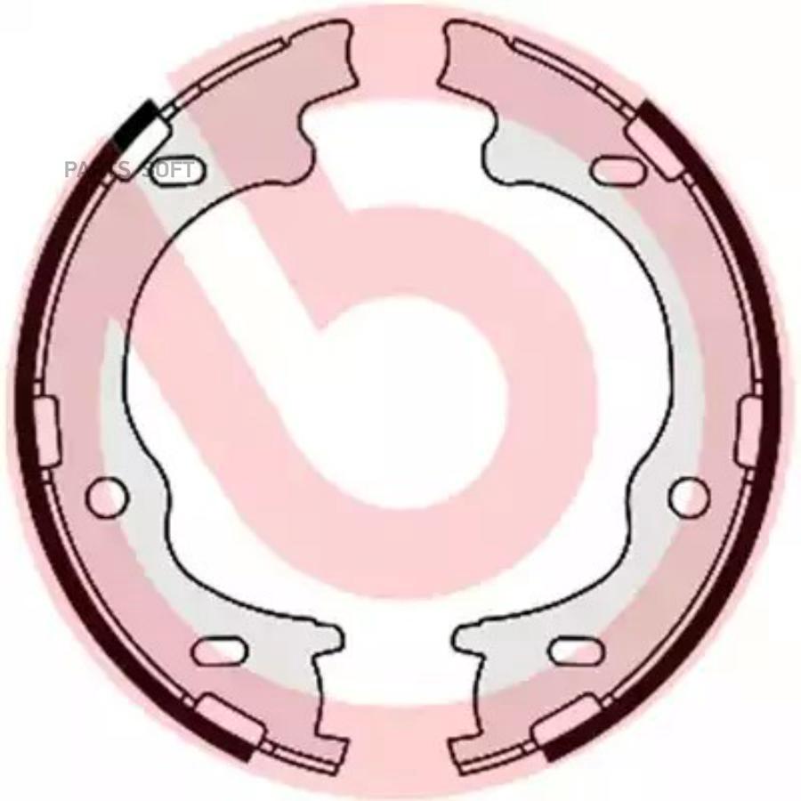 

Тормозные колодки brembo стояночного тормоза S30529
