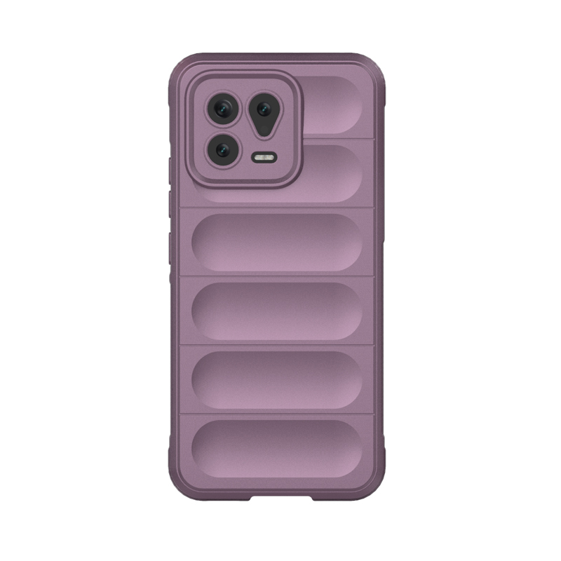 

Противоударный чехол Flexible Case для Xiaomi 13, сиреневый, Розовый, Flexible Case