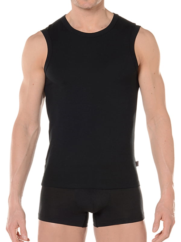 

Майка мужская Hom 03282cK9 черная XXL, Черный, 03282cK9