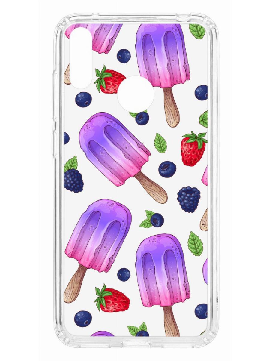 фото Чехол для huawei y7 2019 kruche print ice cream кruче