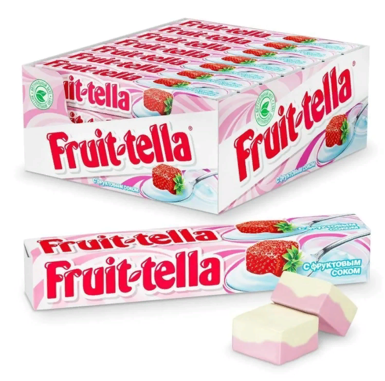 Жевательная конфета FRUITTELLA (Фруттелла) 