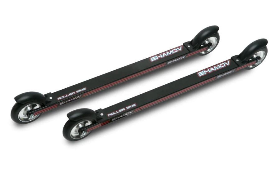 Лыжероллеры коньковые Shamov 04-1, 53 см, колеса каучук 10 см