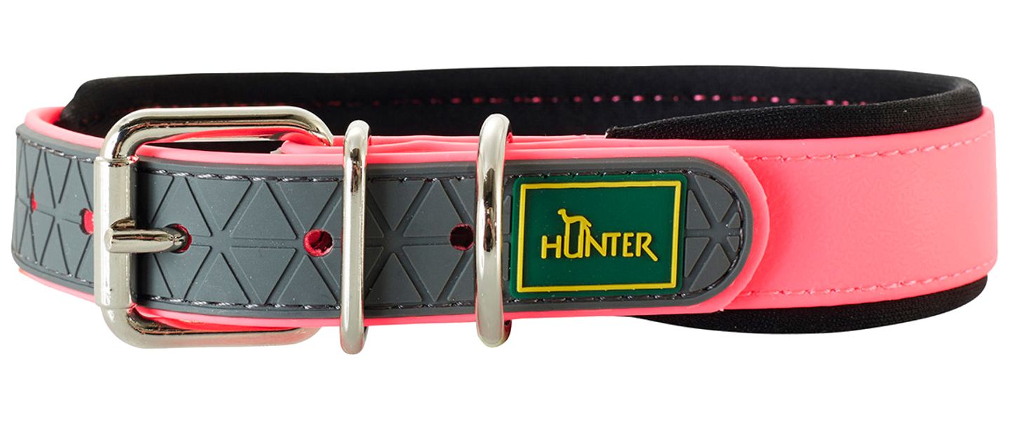 

Ошейник для собак Hunter Convenience Comfort 40 27-35 см, розовый