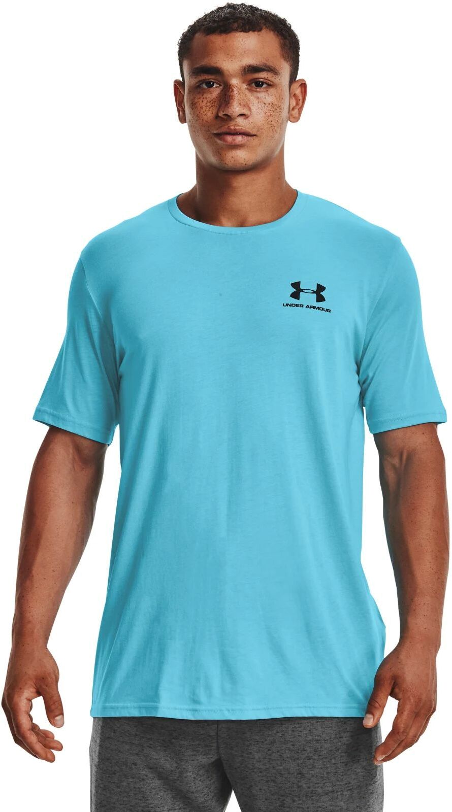 

Футболка мужская Under Armour 1326799 голубая SM, 1326799