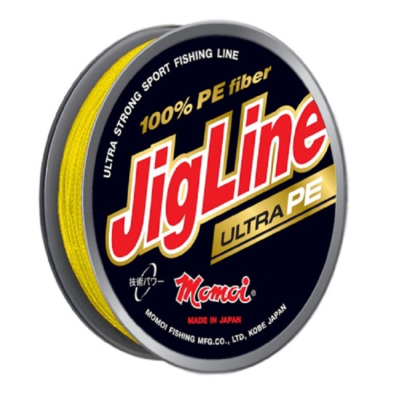 

Плетеный шнур Jigline Ultra PE, 0.18 мм/14.0 кг, 100 м, флуоресцентный, Желтый, Jigline Ultra