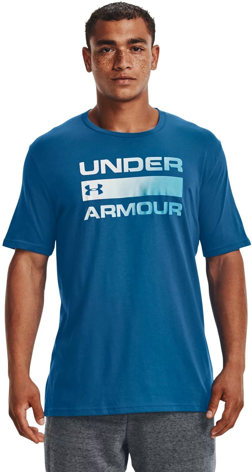 

Футболка мужская Under Armour 1329582 синяя LG, 1329582