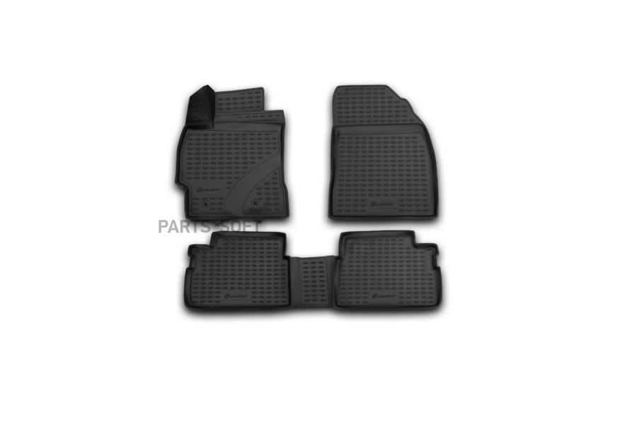 

Коврики 3D в салон TOYOTA Corolla, 01/2007-2013 4 шт. (полиуретан)